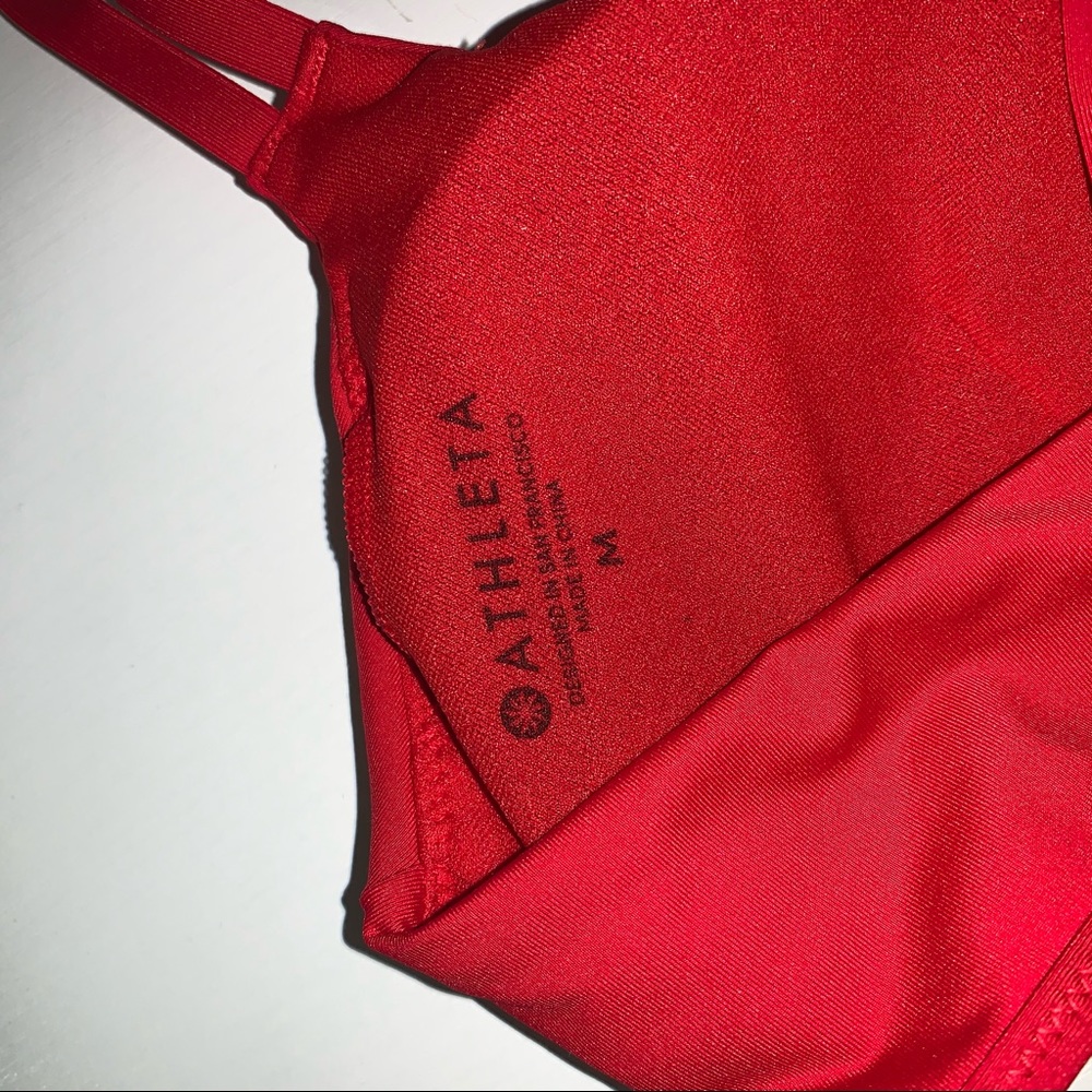 Athleta South Swell Bikini Top Medium - Picture 6 of 8
